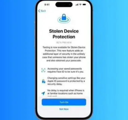 蓝山苹果授权维修店分享被盗设备保护功能开启方法 