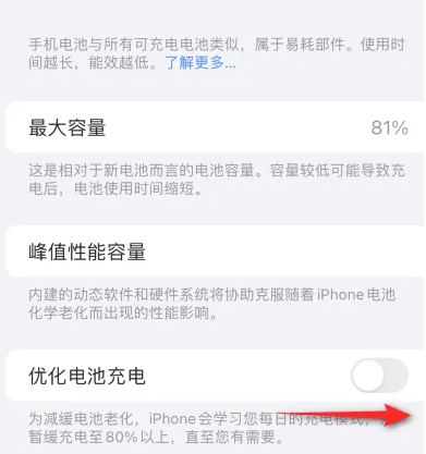 蓝山苹果15维修分享iPhone15充电到80%就充不进电了怎么办 