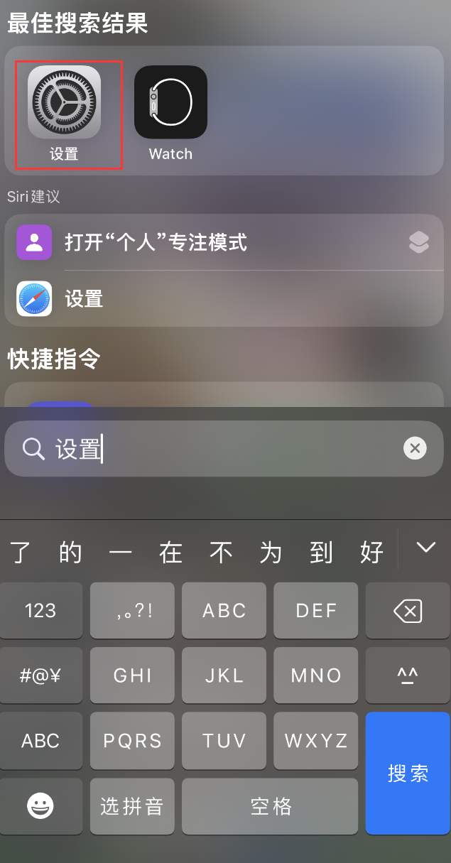 蓝山苹果手机维修分享：iPhone 找不到“设置”或“App Store”怎么办？ 