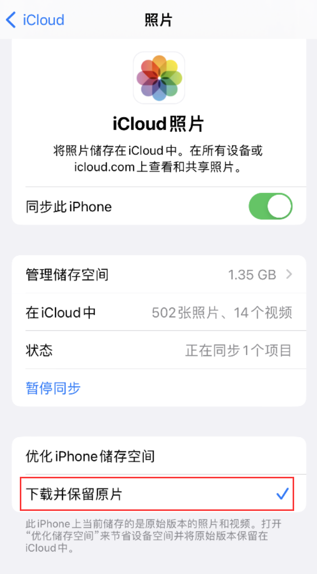 蓝山苹果手机维修分享iPhone 无法加载高质量照片怎么办 