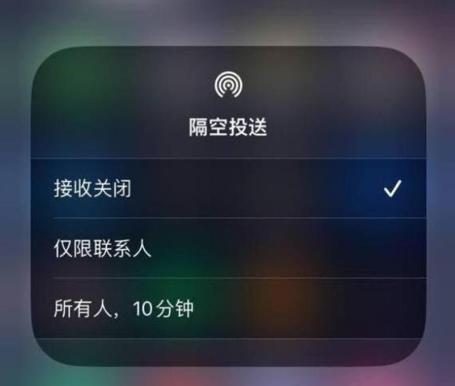 蓝山苹果14维修分享iPhone 14 Pro如何开启隔空投送 