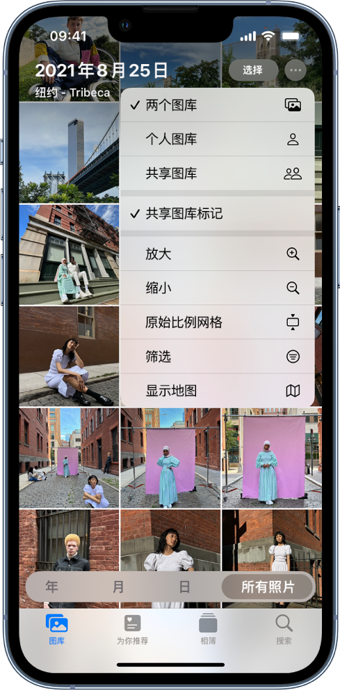 蓝山苹果手机维修分享升级 iOS 16.1 后，如何设置或加入 iCloud 共享照片图库 