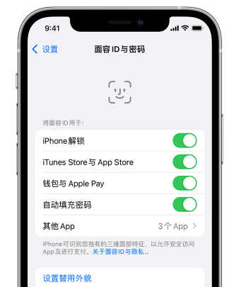 蓝山苹果手机维修分享升级iOS 16 后 Face ID不可用怎么办 