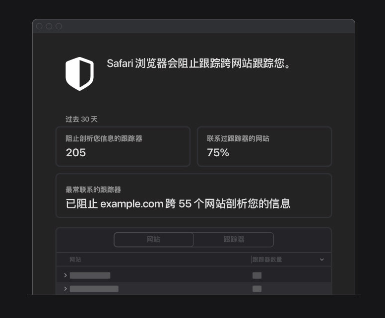蓝山苹果手机维修分享如何在 Safari 浏览器中查看和打开隐私报告 