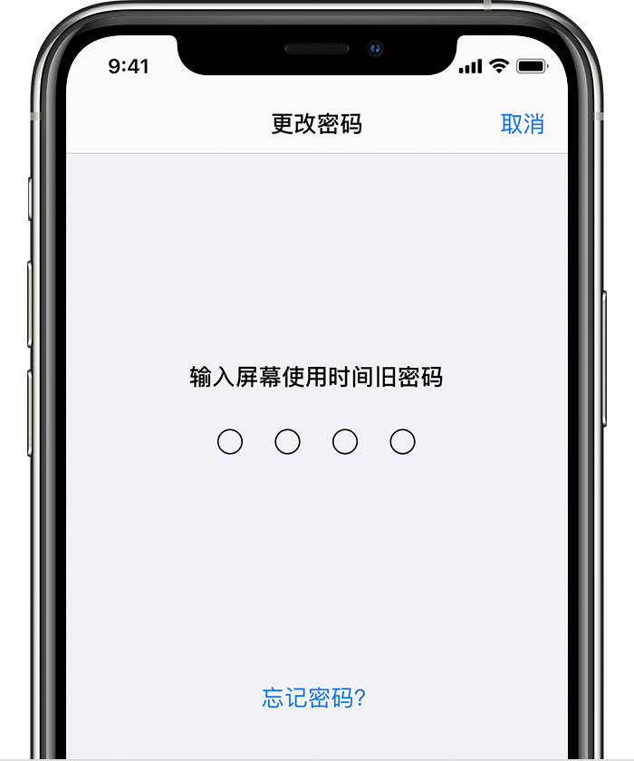 蓝山苹果手机维修分享iOS 14 忘记屏幕使用时间密码怎么办 