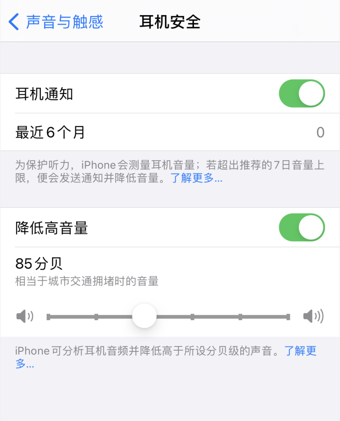 蓝山苹果手机维修分享iOS 14 新增保护听力功能 
